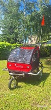 RIMORCHIO/PASSEGGINO per bicicletta 1 o 2 bambini