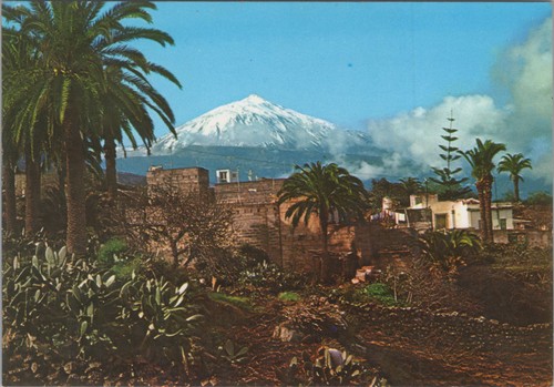 Cartolina vista teneriffa - cartolina,