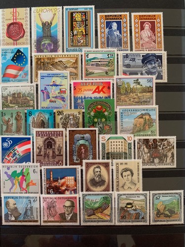 Austria 1995 set - austria,