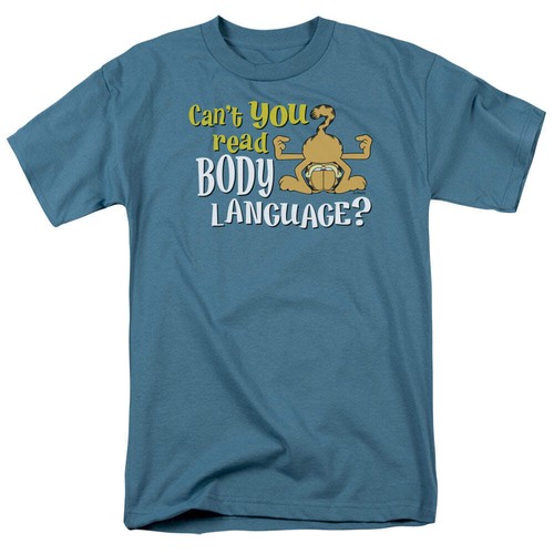 Shirt garfield body language - garfield,