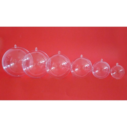 Sfera trasparente plastica - trasparente,