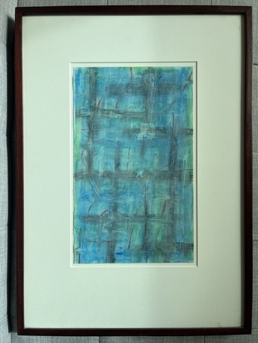 Quadro astratto guazzo - quadro, a