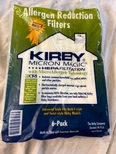 KIRBY Micron Magic Sacchetti Sottovuoto Filtro HEPA Stile F Confezione da 4