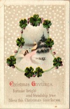 cartolina d'epoca - Auguri di