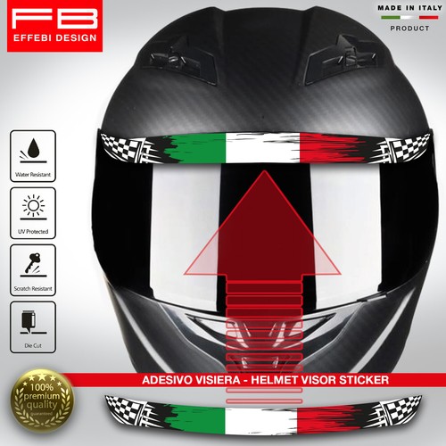 Adesivo sticker casco visiera - adesivo,