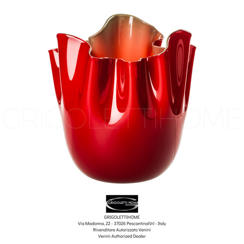 Venini fazzoletto vase - -,