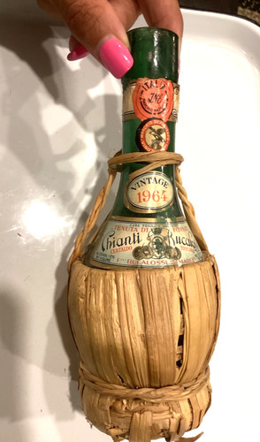 Bottiglia vino vuota - di,