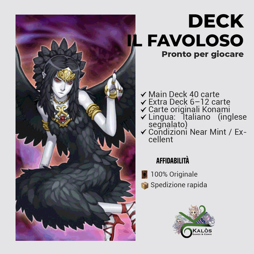 Yugioh mazzo deck favoloso - deck, il
