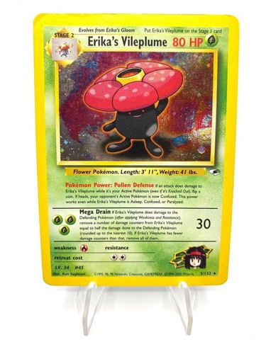 Carta pokemon erika - carta, erika's