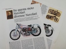 Clipping Articolo 1989 BIANCHI FRECCIA CELESTE E Nuvolari Divenne Nuvolari