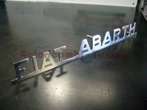 Scritta fiat abarth in - abarth,