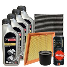 Kit Tagliando Ford Fiesta VII Ecosport 1.0 1.1 Ecoboost Filtri 4 Olio 5W30