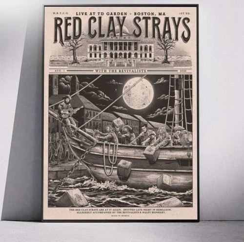 Red clay strays garden - red, td