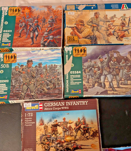 Revell fanteria tedesca - revell,