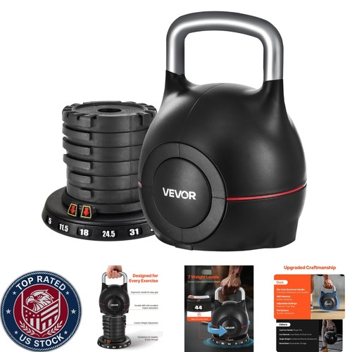 Kettlebell regolabile compatto
