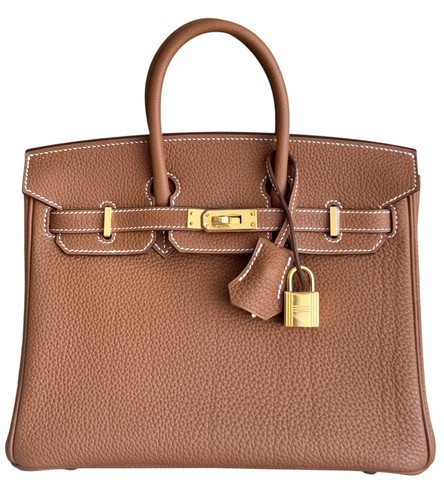 Hermes birkin gold tan togo - gold,