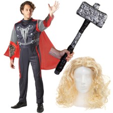 COSTUME PARRUCCA UOMO THOR