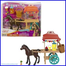 Dreamworks Spirit Untamed Miradero Festival carrello snack ruote e cavallo