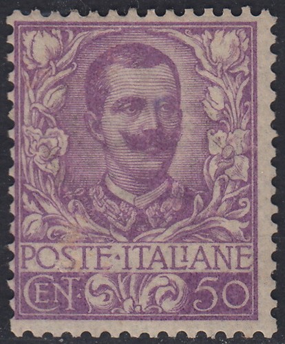 1901 emissione floreale - 1901,