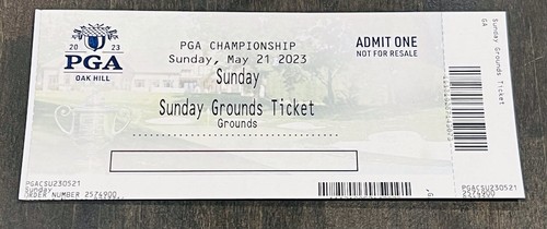 2023 pga championship oak - oak, hill