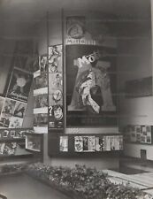 1a Mostra del cartello e della grafica pubblicitaria stand Motta foto, Roma 1936