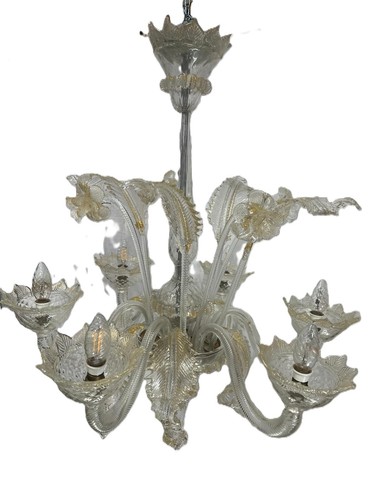Lampadario vetro murano - lampadario,