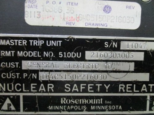 Rosemount 510du 216030a005 - rosemount, 510du-216030a005