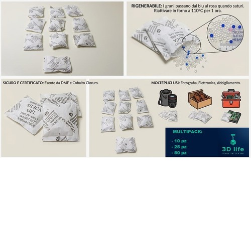 3pz silica gel bustine - 3pz, in