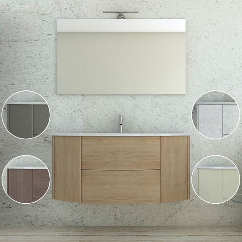 Mobile bagno sospeso curvo - curvo, 121