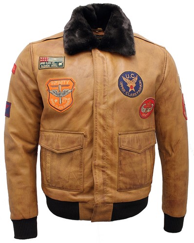 Giacca bomber volo pelle - da,
