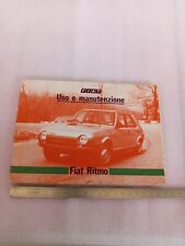 manuale uso manutenzione