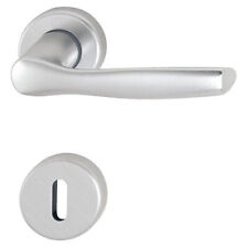 Maniglia Hoppe alluminio argento per porte interne economica (coppia)