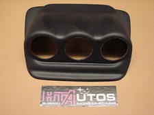 Adatto a Subaru Impreza. Supporto/misuratore cruscotto triplo 52 mm, ABS 01-07. Auto HT UK