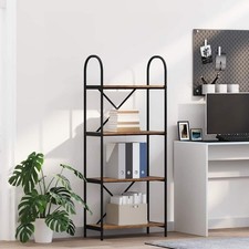 vidaXL Libreria Legno vecchio 60 x 30 x 146 cm Legno multistrato