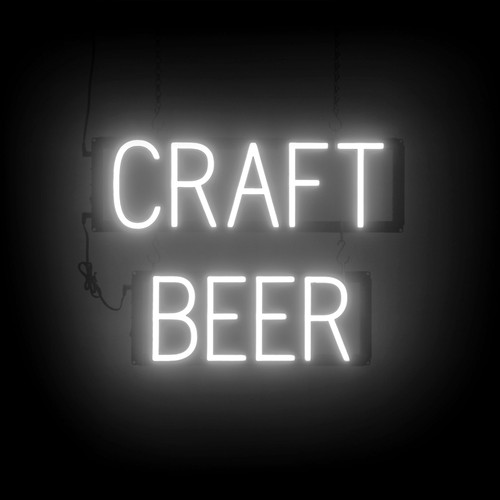 Insegna birra artigianale - birra,