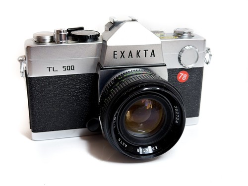 Exakta 500 con obiettivo - con,