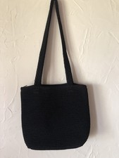 The Sak Black Crochet Knit