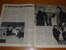 GIULIETTA SIMIONATO ANNO 1959 clipping ritaglio articolo TOUR GIAPPONE TAGLIAVIN