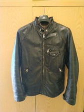 CP COMPANY LEATHER PELLE JACKET