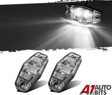 2 X 2 LED Bianco Trasparente