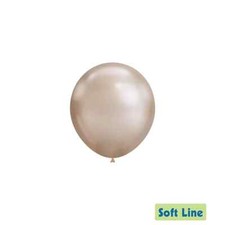 Palloncini Soft Line Cromati 5 pollici (13cm) Champagne 119, 100pz.