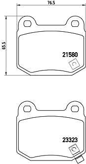 Brembo p56048 kit pastiglie - p56048,