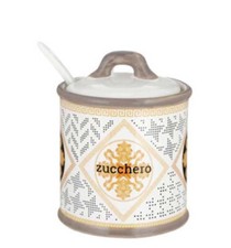 ZUCCHERIERA IN CERAMICA CON