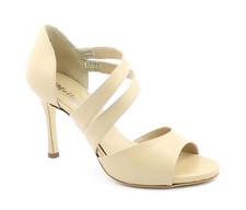 MELLUSO S860A skin nude scarpe donna decolletè sandalo punta aperta fasce