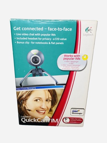 Webcam logitech quickcam - logitech,
