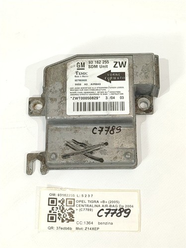 Centralina airbag per opel - per,