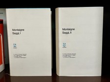 DE MONTAIGNE Michel - SAGGI - ADELPHI 1966 - 2 VOLUMI