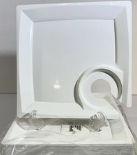 Piatto da cocktail 24 bianco