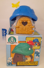 PUFFI 40013 CASA PUFFI SMURF HOUSE  BLU   da  BARBAPUFFO