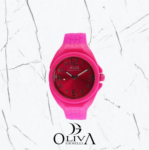 Orologio silicone rosa e - orologio,